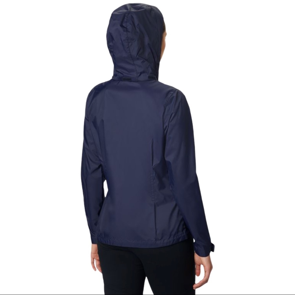 Columbia Navy Blue Switchback III Rain Jacket - Picture 3 of 8